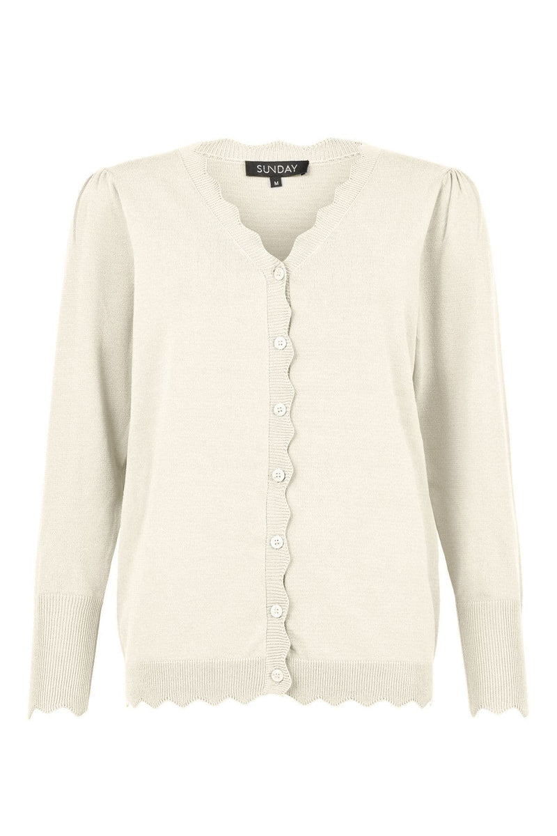 SUNDAY Cardigan | Off White  6491 6281