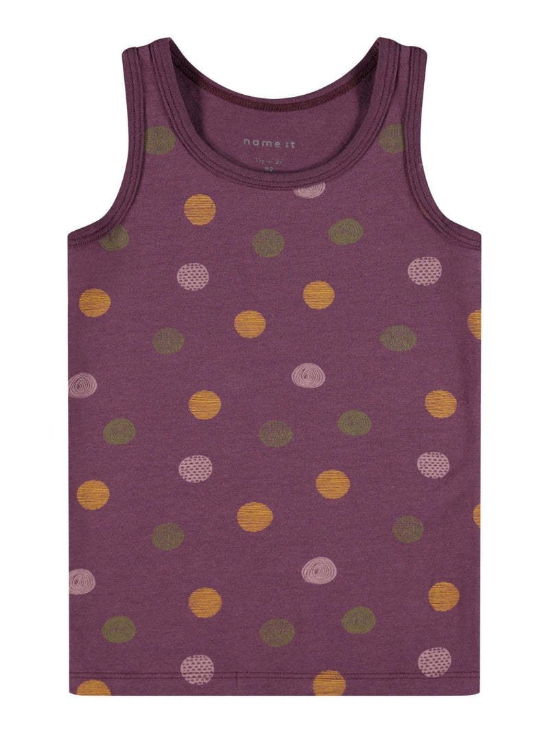 Tank Top Mini 2P Prune