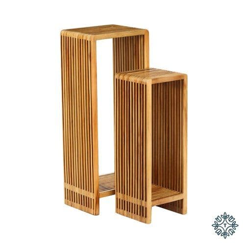 TARA Bari Set Plantstands | Teak  TL5781