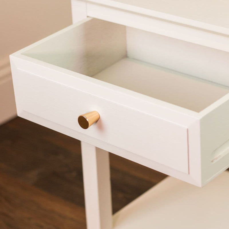 TARA  Carson 1 Drawer Accent Table  | Cream TL6880