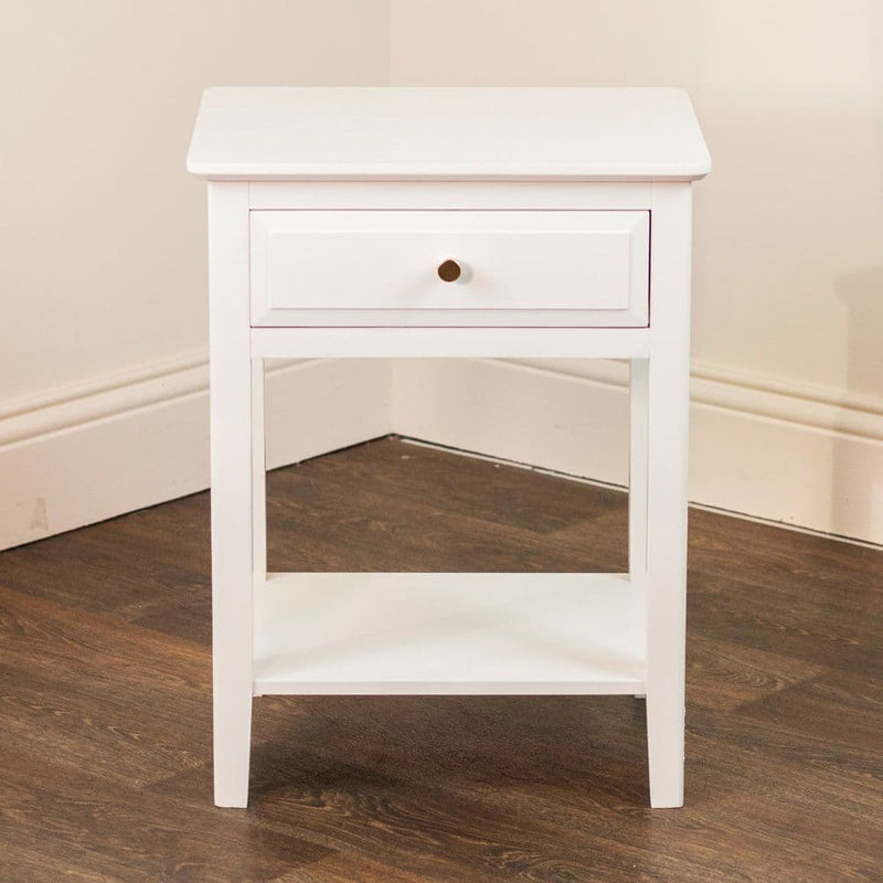 TARA  Carson 1 Drawer Accent Table  | Cream TL6880