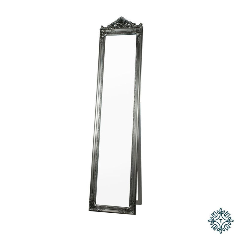 TARA Chateau cheval mirror | Silver
