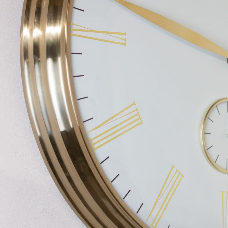TARA Clock 72cm Baker & Brown | White TL6841