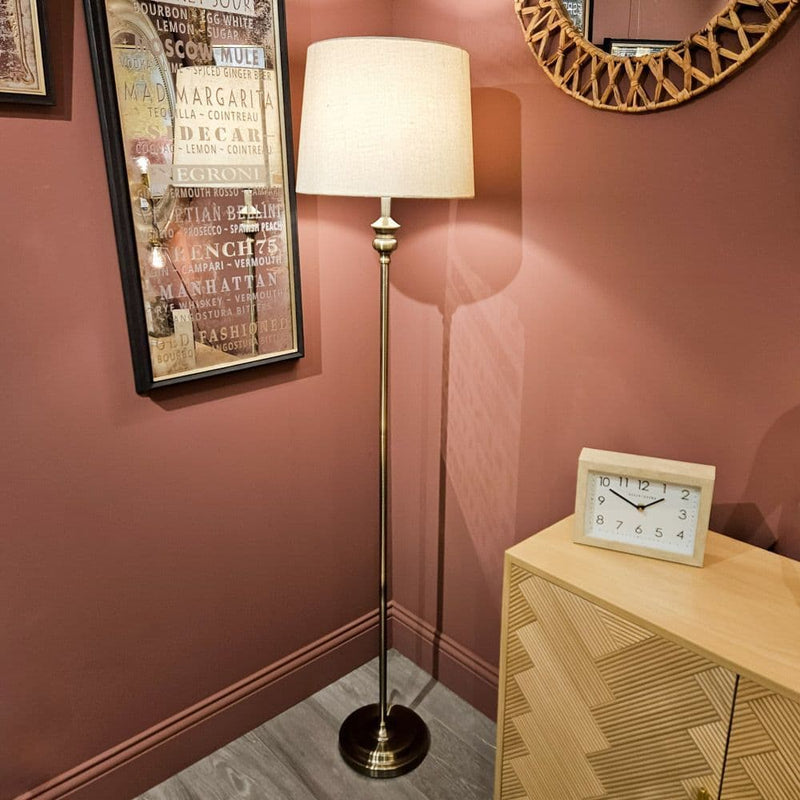 TARA Dani Floor Lamp 160cm | Gold  TL6562