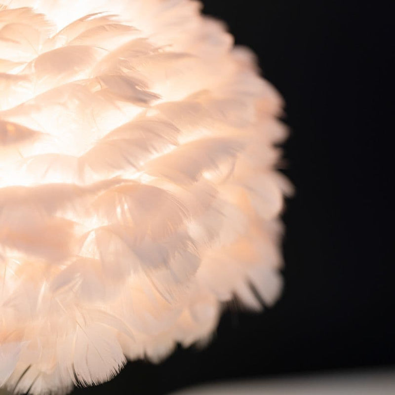 TARA Feather Table Lamp | White TL6131