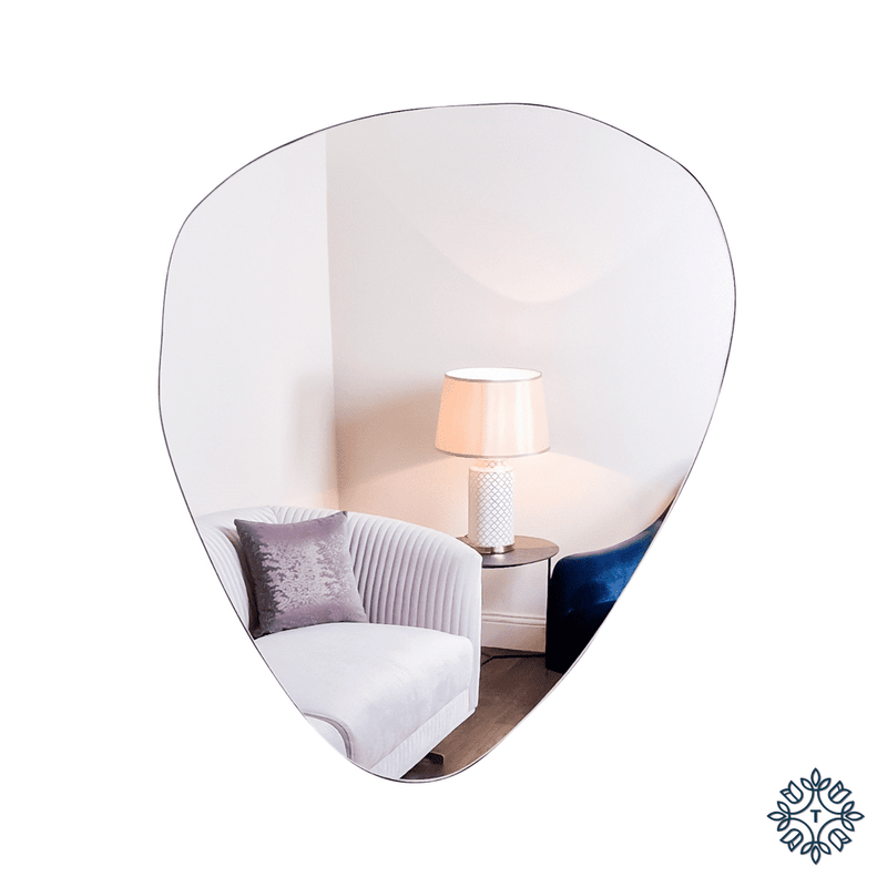 Tara Frameless Cobble Mirror 88 X 76cm | TL5738