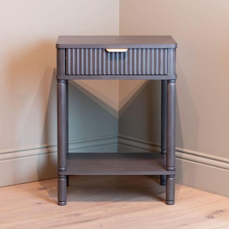 TARA Haman 1 Drawer End Table| Brown  TL6607