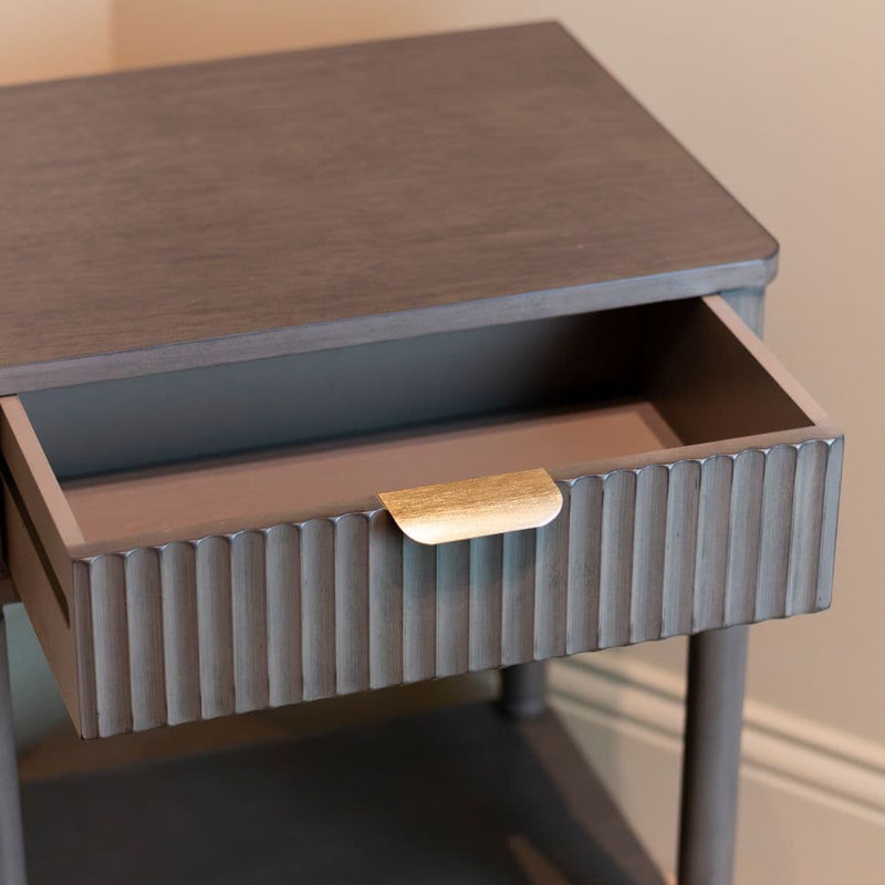 TARA Haman 1 Drawer End Table| Brown  TL6607