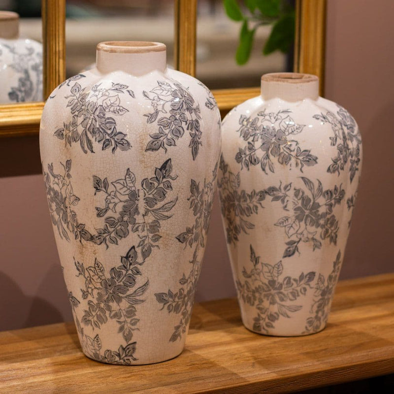 TARA Handcrafted Vintage-Inspired Floral Vases  29.5cm | TL7139