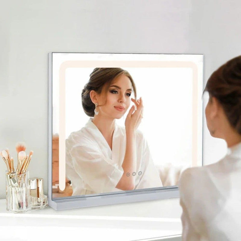 TARA Hollywood Vanity Mirror 48x56cm  | White TL6590
