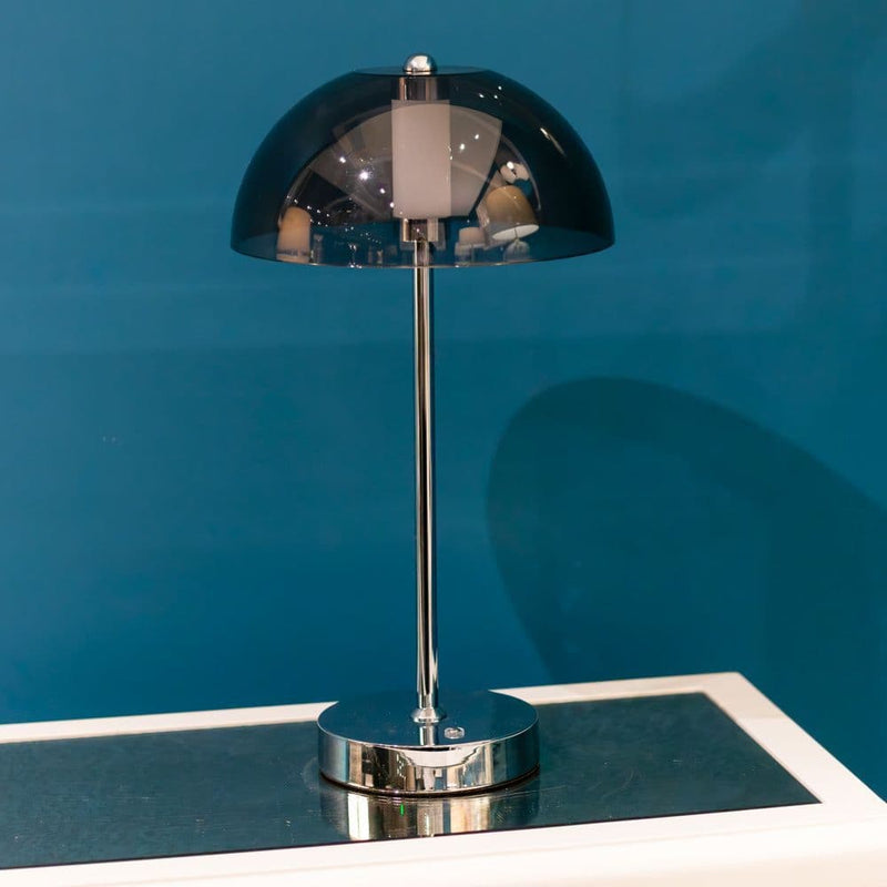 TARA Jada USB Rechargeable Lamp| Silver TL6682
