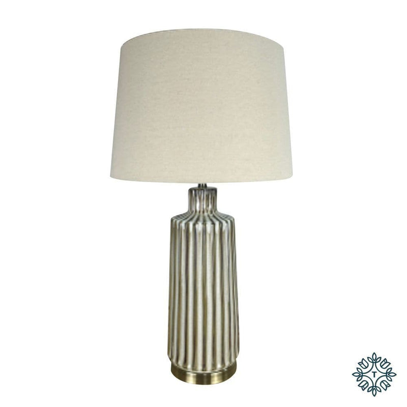 TARA  Layla ceramic Table Lamp 72cm  | Gold TL6134