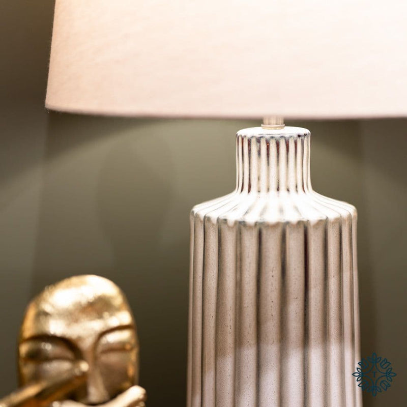 TARA  Layla ceramic Table Lamp 72cm  | Gold TL6134