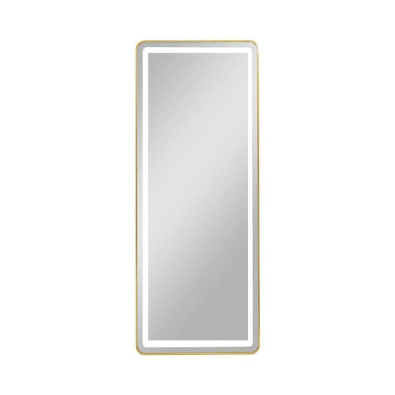 TARA Modena LED Cheval Mirror | Gold TL6293