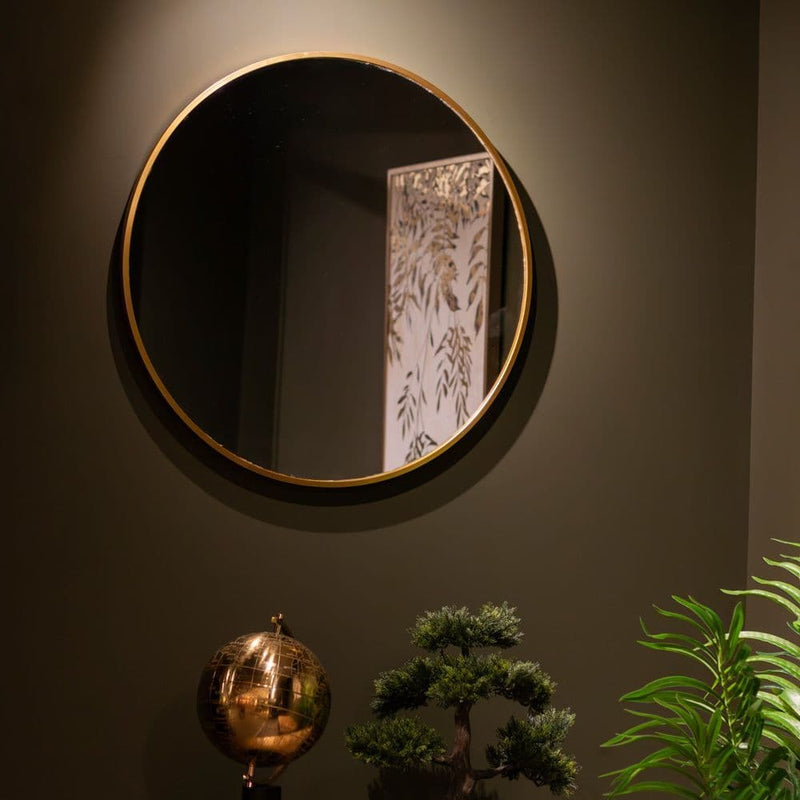 TARA Modena Round Mirror 60cm | Gold TL6038