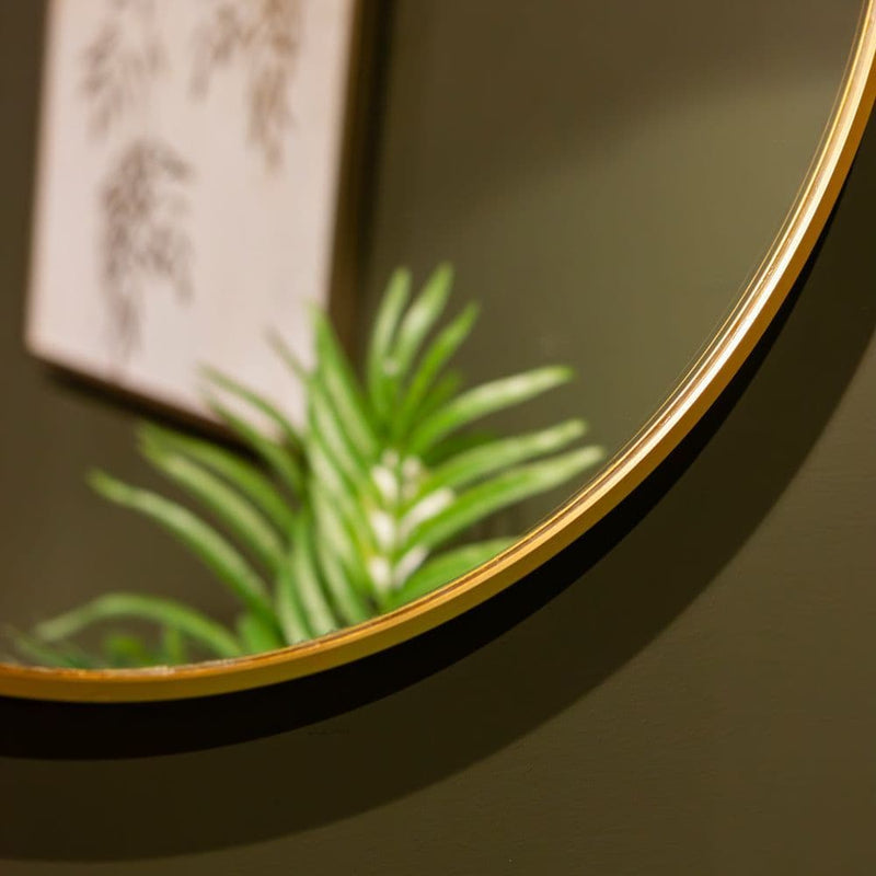 TARA Modena Round Mirror 60cm | Gold TL6038