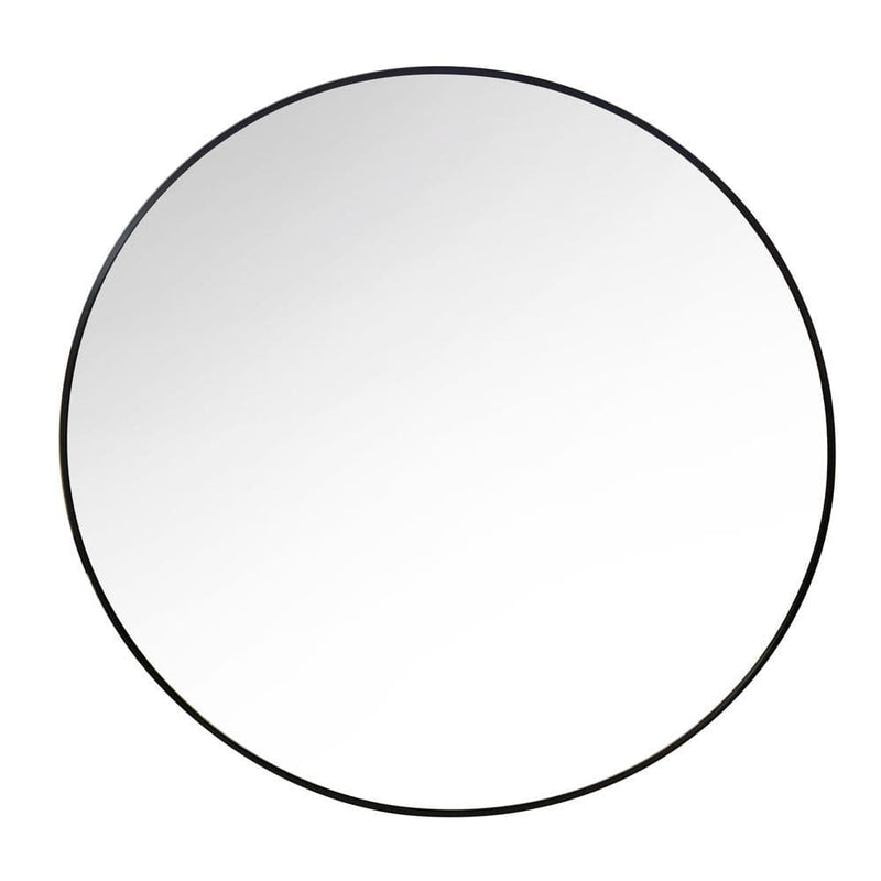 TARA Modena Round mirror 90cm | Black TL6041