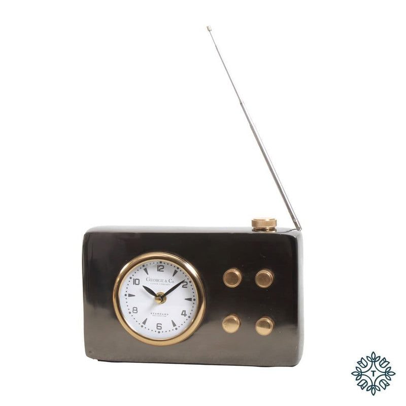 TARA  Radio Clock | Nickel TL5945