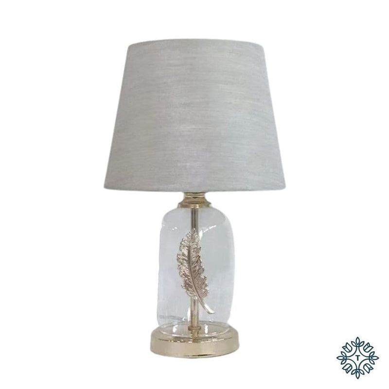 TARA Sora feather Bedside lamp 33cm | Gold TL6128
