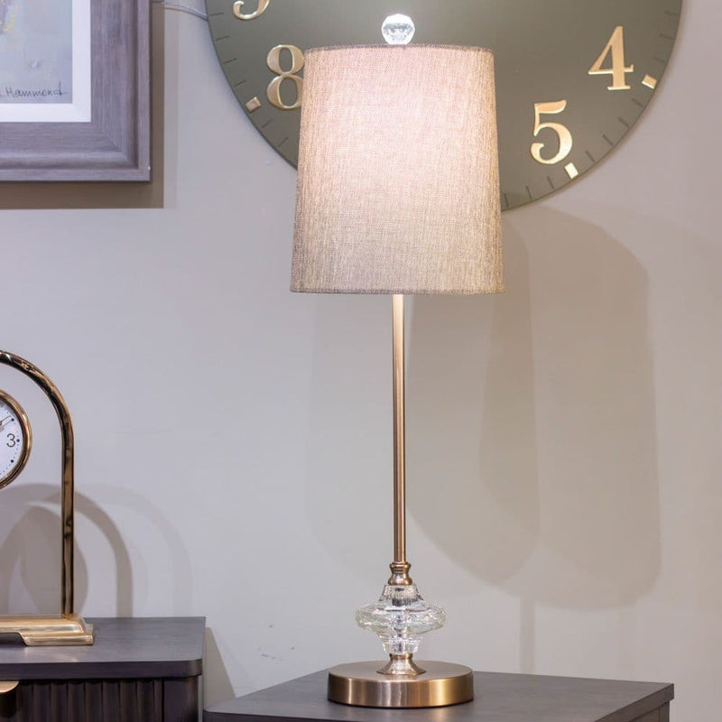 TARA  Sylvia Buffet Lamp| Champagne TL7072