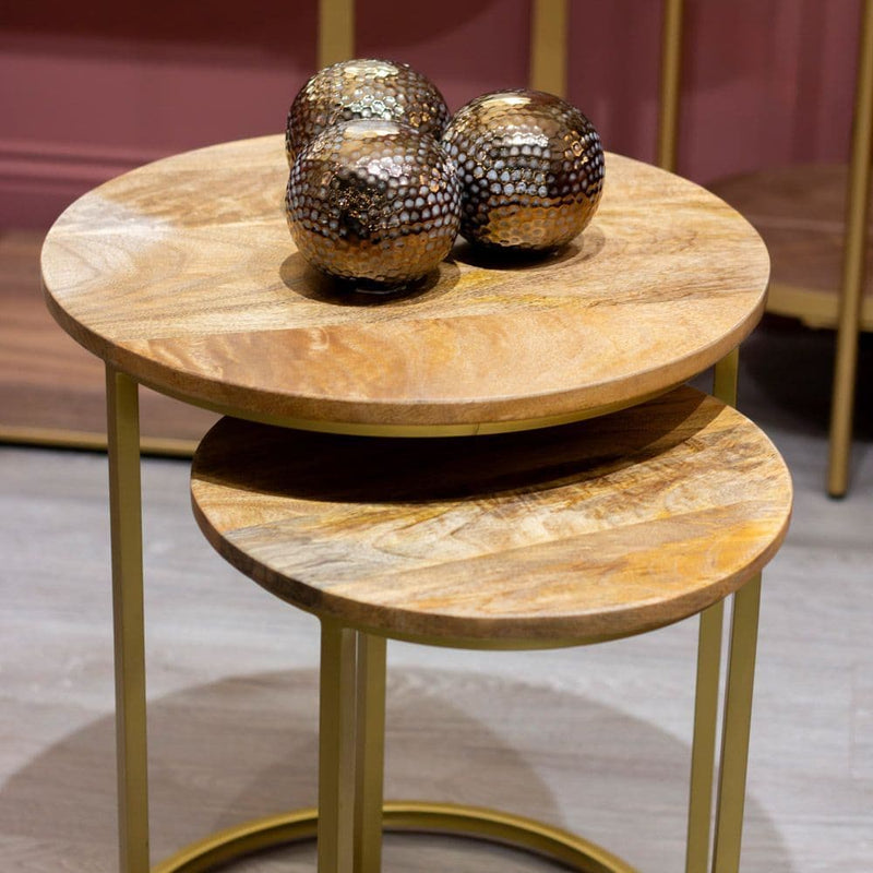TARA Tiyra Set Of Side Tables  | Natural  TL6988