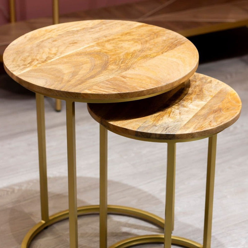 TARA Tiyra Set Of Side Tables  | Natural  TL6988
