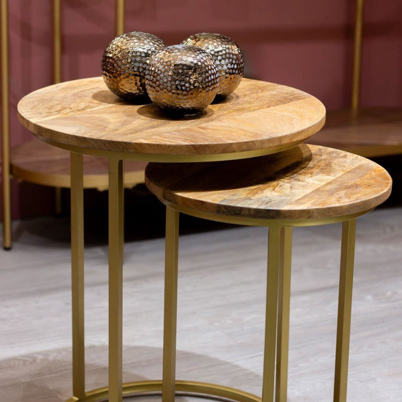 TARA Tiyra Set Of Side Tables  | Natural  TL6988
