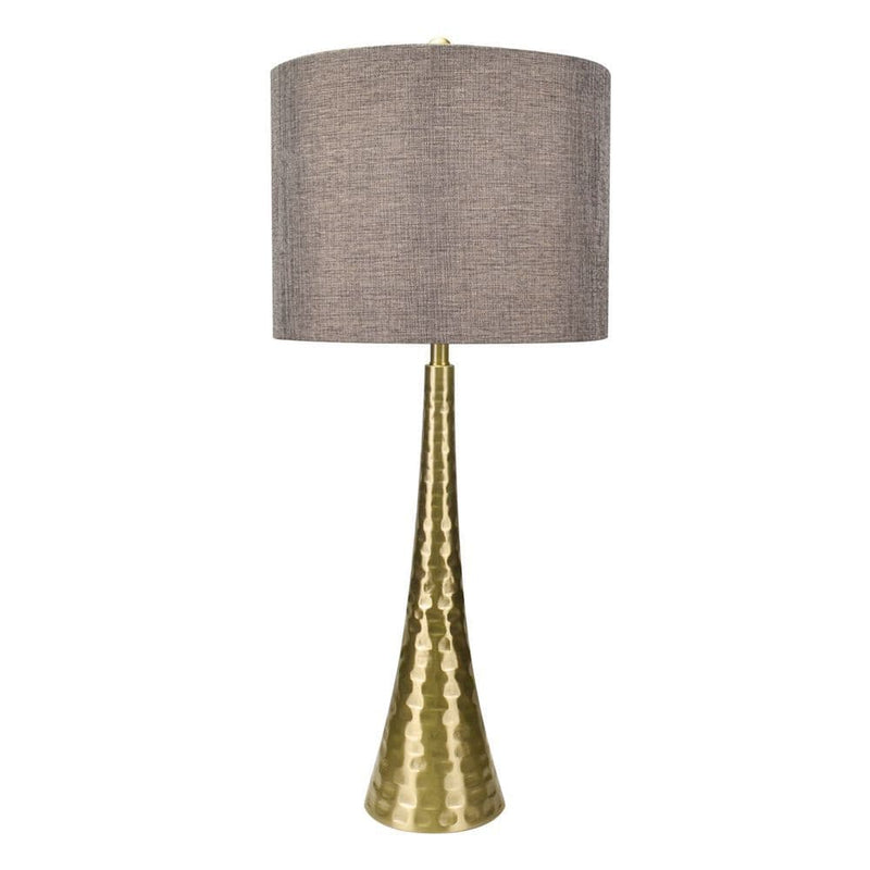TARA  Zoe Hammered Lamp  79CM   | Brass TL6627