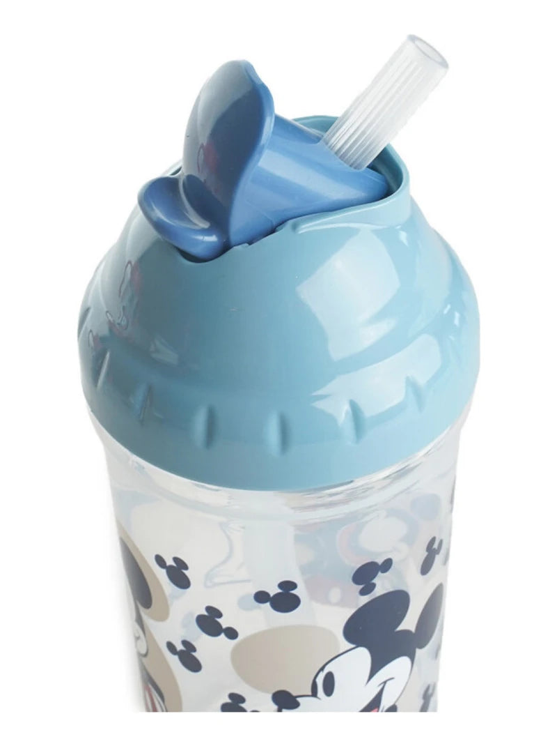 Disney Baby Mickey Mouse Bottle w Straw  | 10486