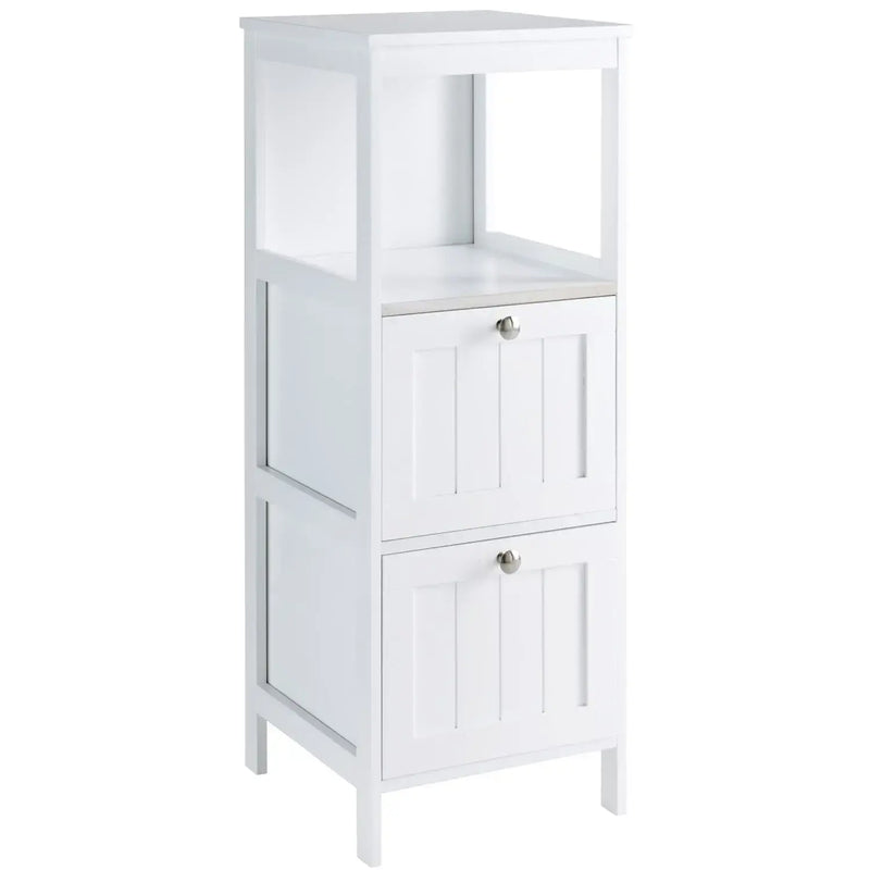 The Grange Collection 2 Drawer 1 Shelf Storage Unit | Whie BM1