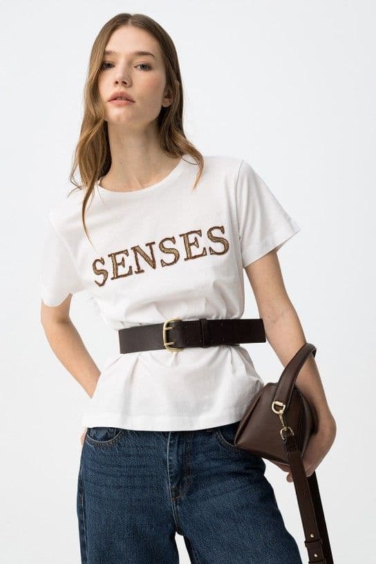 Tiffosi Blu S/S T-Shirt | White 10064694