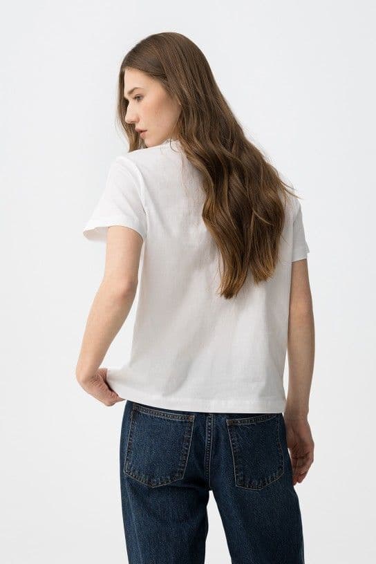Tiffosi Blu S/S T-Shirt | White 10064694