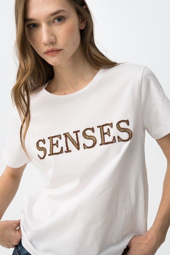 Tiffosi Blu S/S T-Shirt | White 10064694