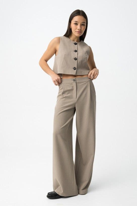 Tiffosi Giorgia Vest  | Mushroom 10064894