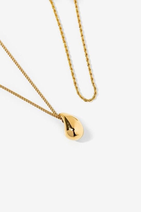 Tiffosi  Hematite Necklace | Gold 10063917