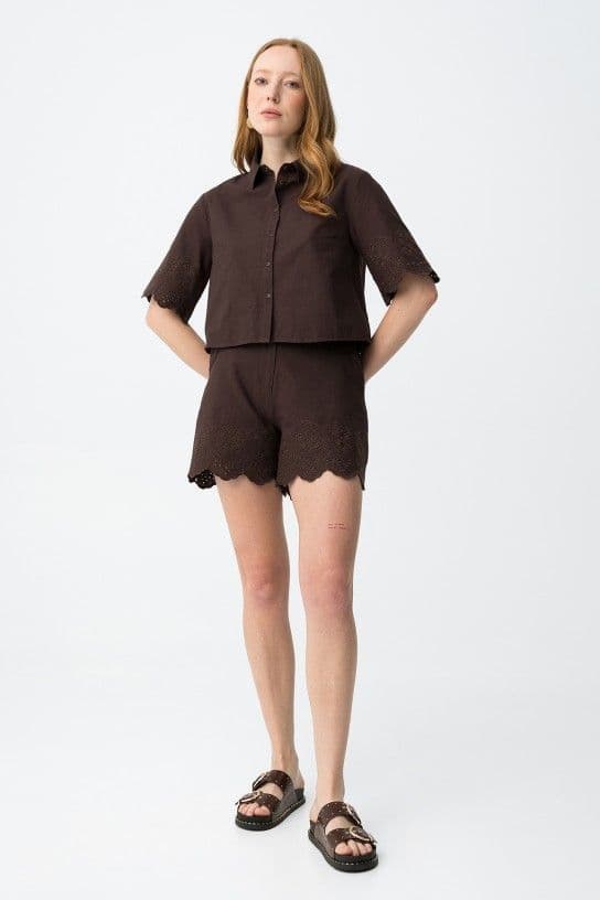 Tiffosi Lencastre Shorts | Chocolate 10065870