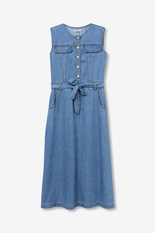 Tiffosi Nancy Dress | Denim 10065206
