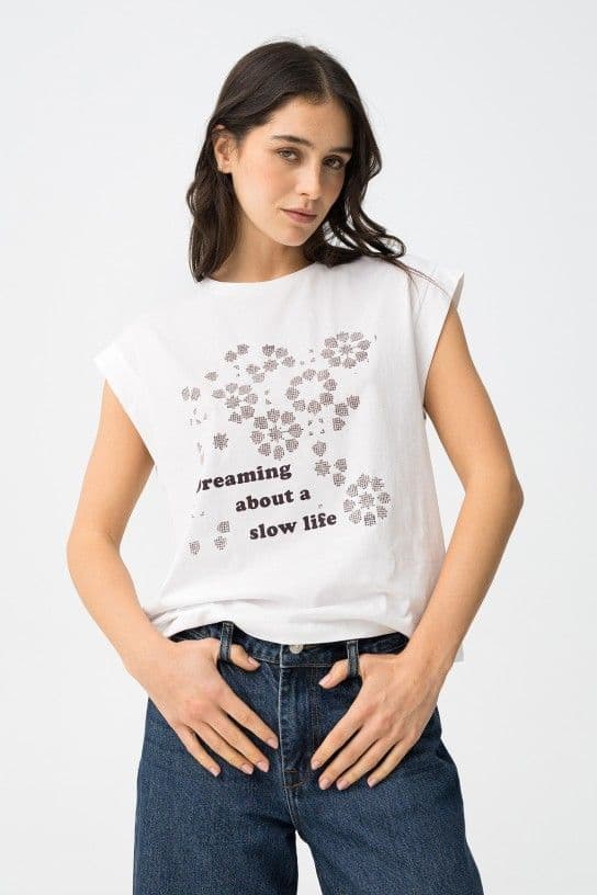 Tiffosi Numel S/S T-Shirt | White 10065809
