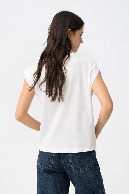 Tiffosi Numel S/S T-Shirt | White 10065809