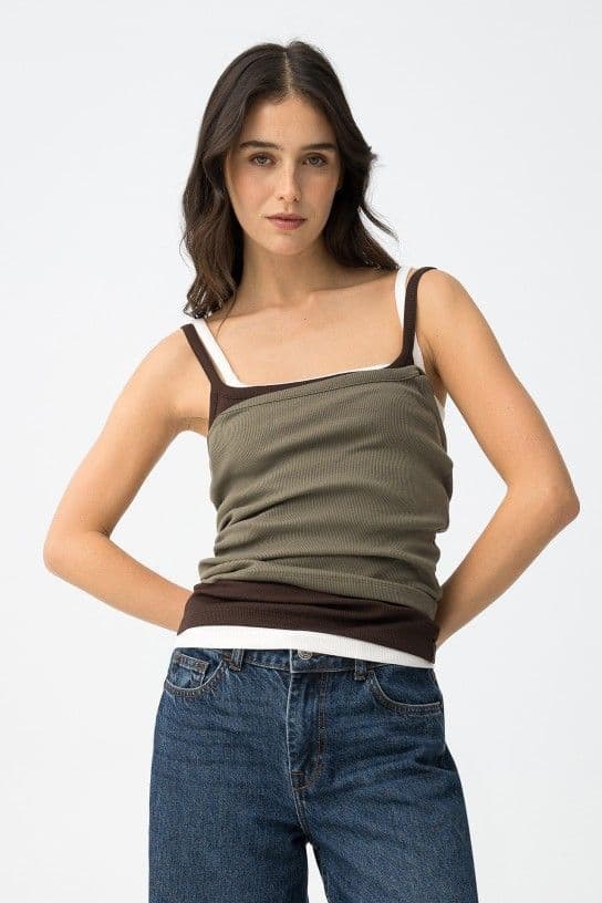 Tiffosi Olive 3 Pack Of Tops| Chocolate 10064905