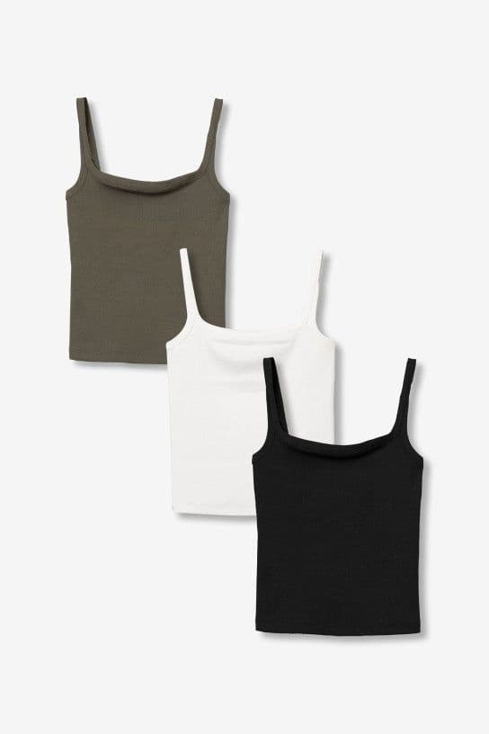 Tiffosi Olive 3 Pack Of Tops| Chocolate 10064905