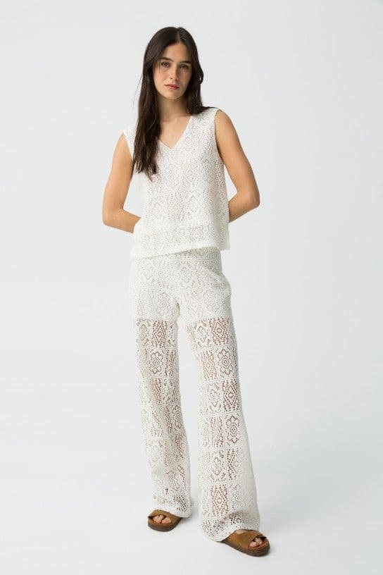 Tiffosi Pearl Trousers | White 10059936
