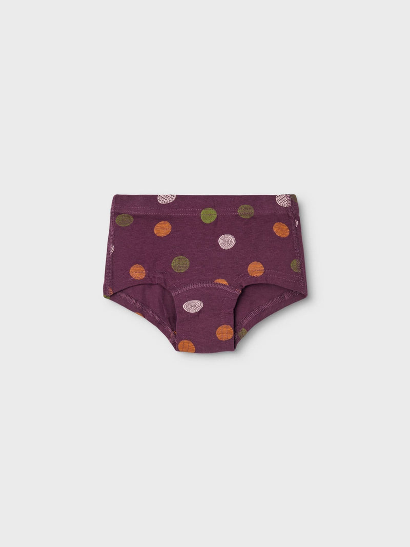 tights 3pk mini prune