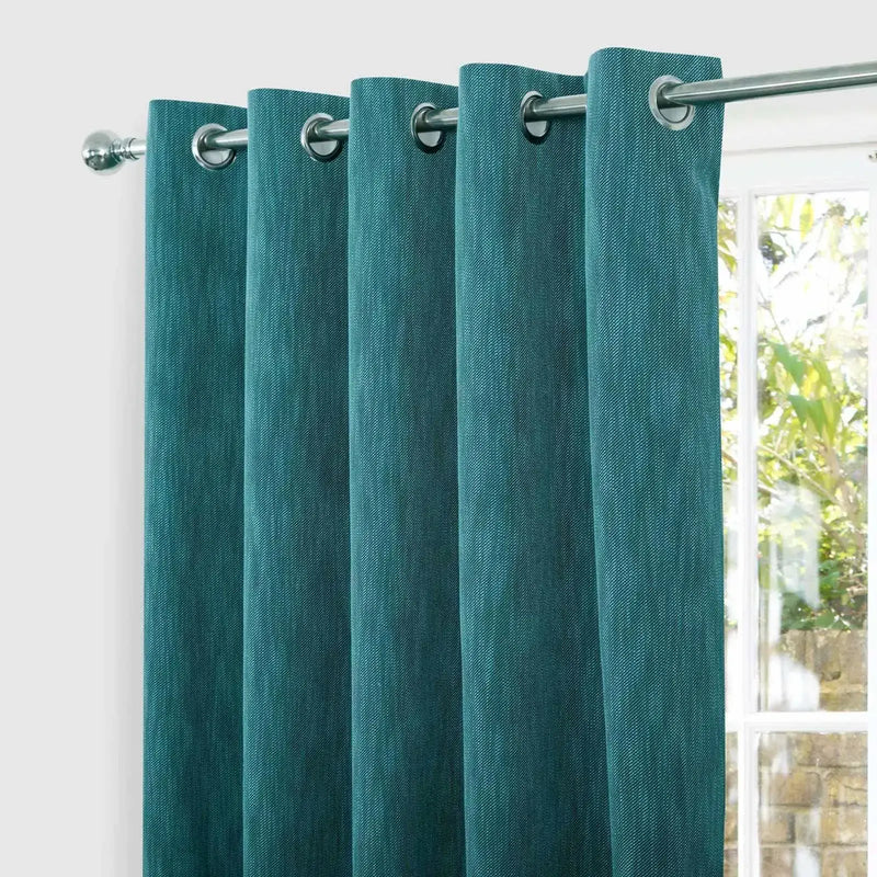Tom Davaney Rossi Blackout Curtains   | Teal
