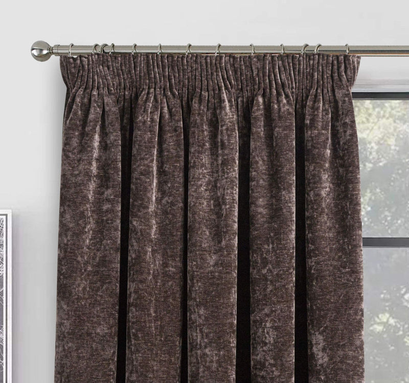 Tom Devaney Camden Blackout Curtains | Chocolate