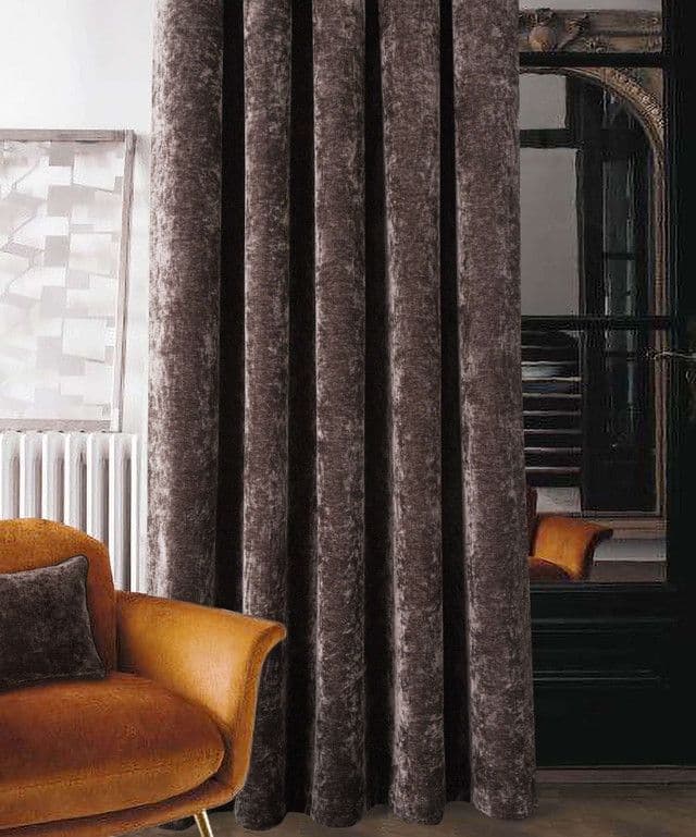 Tom Devaney Camden Blackout Curtains | Chocolate