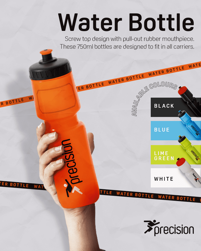 TR Precision Water Bottle 750ml Black