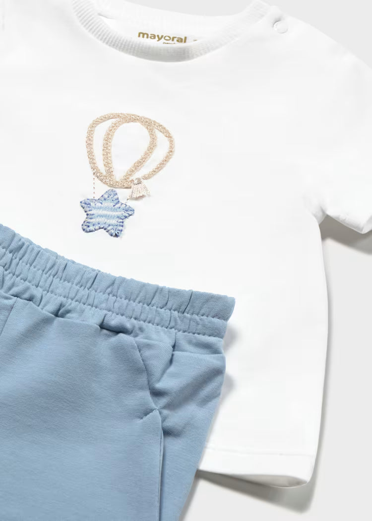 Mayoral Baby's 3 Pieces Tracksuit | Blue 1892/SS26