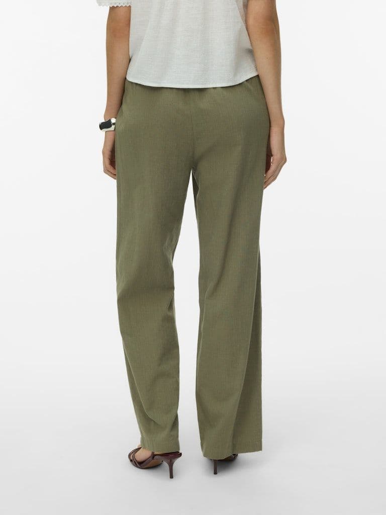 Vero Caia MW Wide Pant  | Lichen