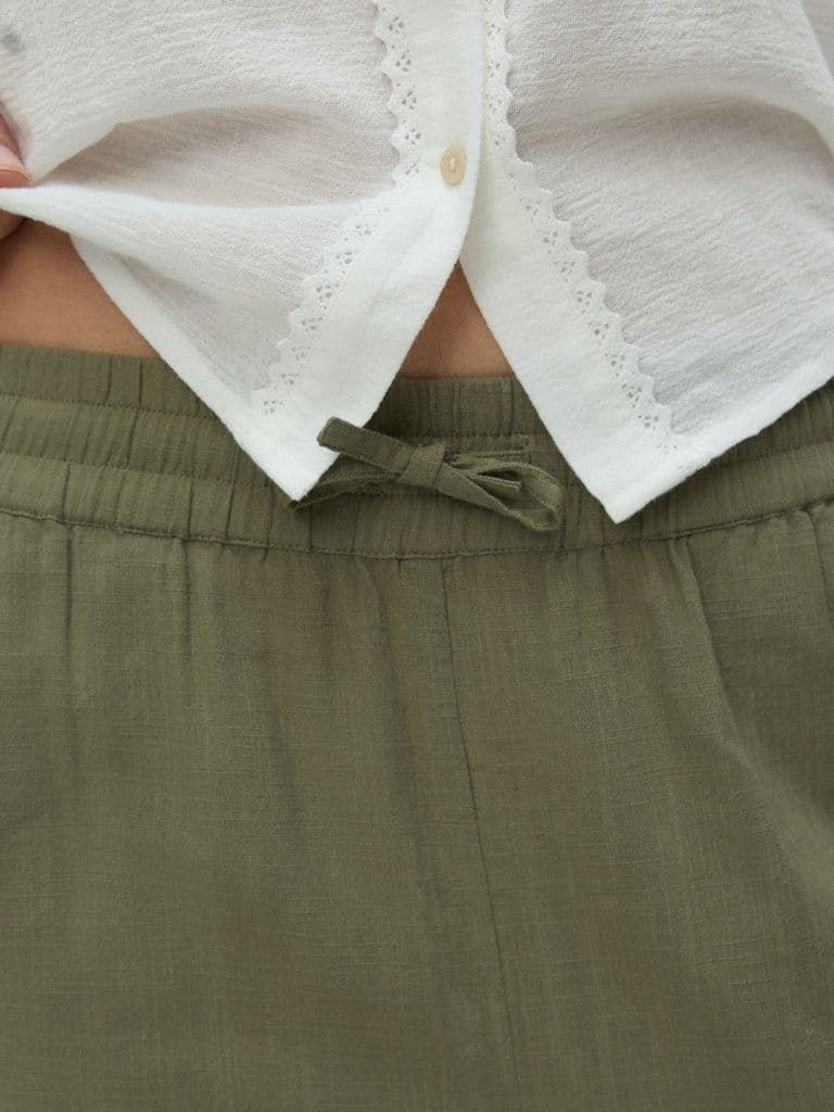 Vero Caia MW Wide Pant  | Lichen